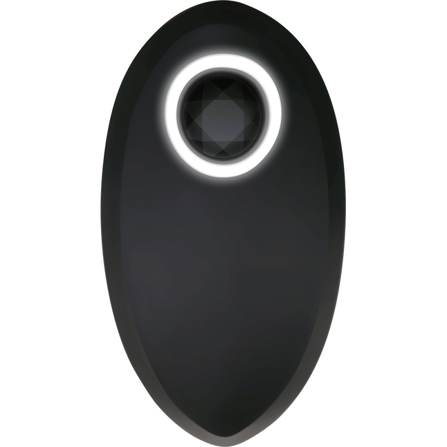 Черная анальная пробка с магнитно-импульсной стимуляцией и пультом ДУ Backdoor Banger - 13,5 см. Фотография 4.