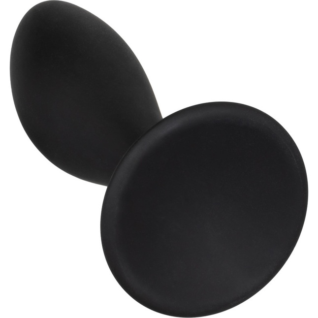 Набор из трех черных анальных пробок Silicone Anal Curve Kit - Anal Toys. Фотография 6.
