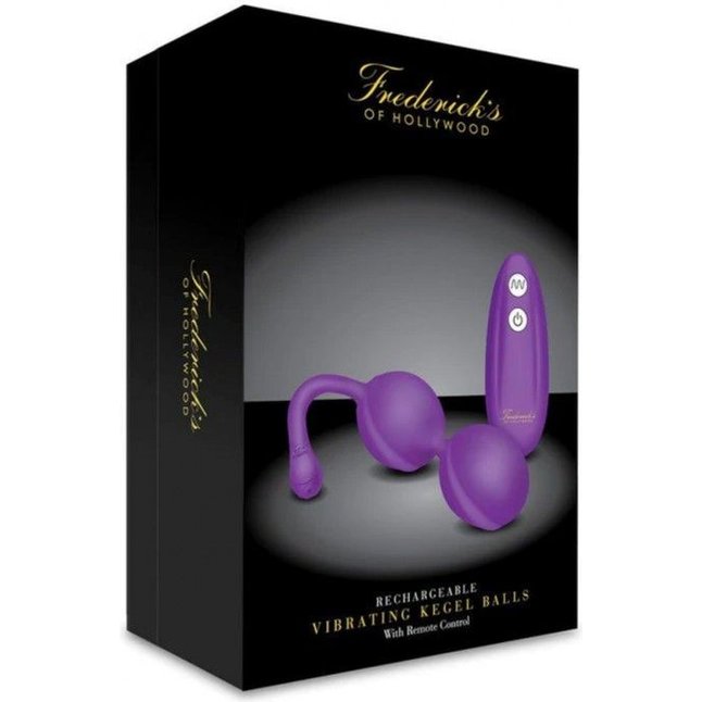 Фиолетовые вагинальные шарики с пультом ДУ. Фотография 3.