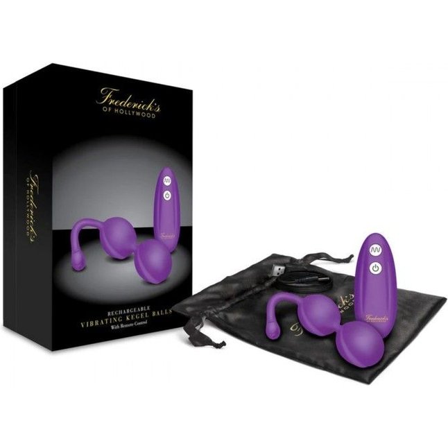 Фиолетовые вагинальные шарики с пультом ДУ. Фотография 5.