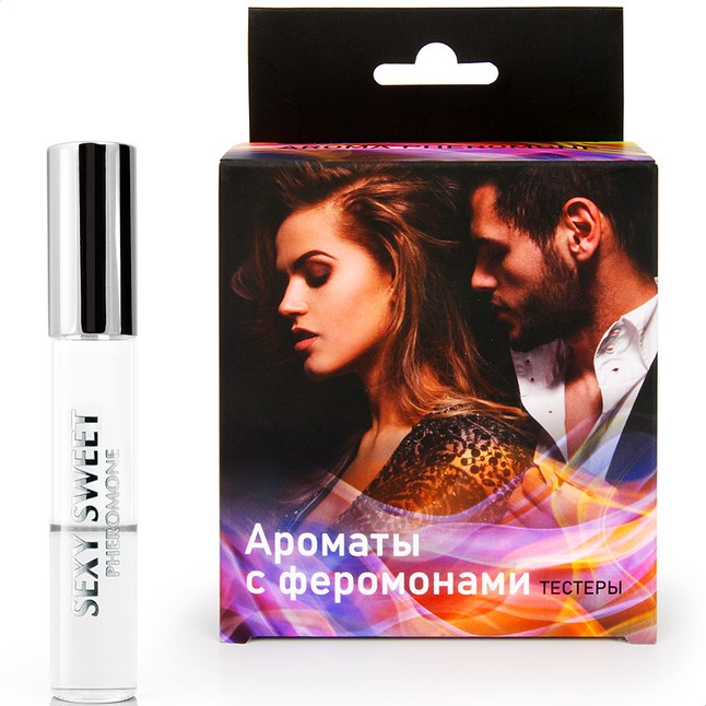 Набор тестеров парфюмированных средств для тела с феромонами SEXY SWEET - 7 шт. по 5 мл - Серия Sexy Sweet