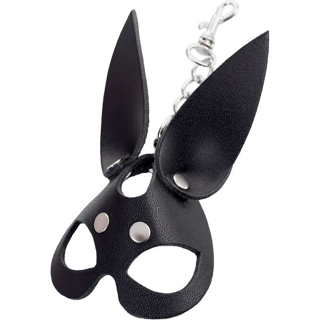 Кожаный брелок в виде маски зайца - BDSM accessories