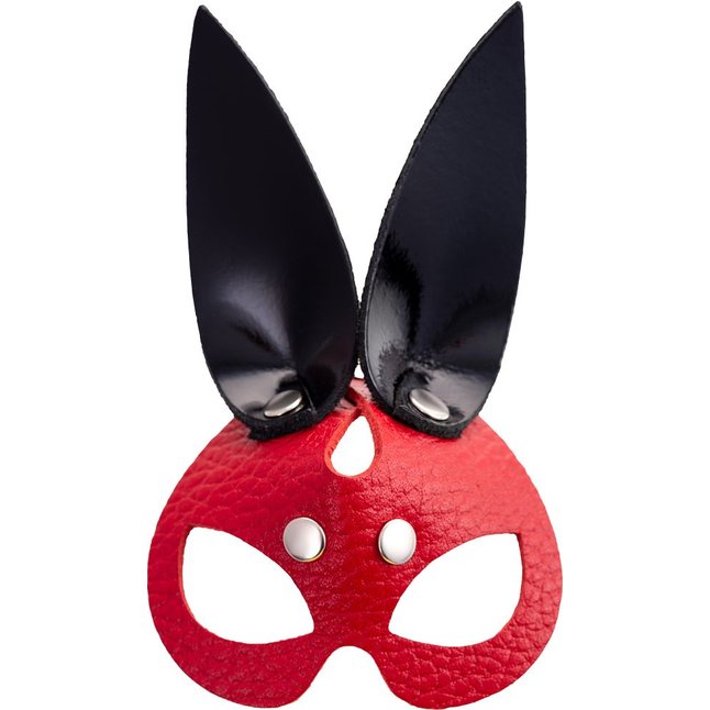 Кожаный брелок в виде маски зайчика - BDSM accessories. Фотография 4.