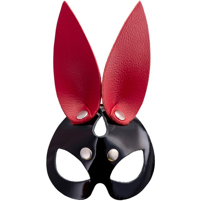 Кожаный брелок в виде маски зайчика - BDSM accessories. Фотография 6.