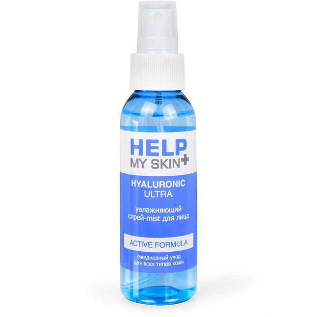 Увлажняющий спрей-mist для лица Help My Skin Hyaluronic - 100 мл - Уходовая косметика HELP