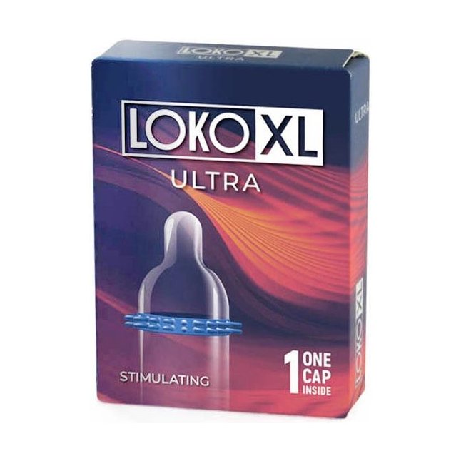 Стимулирующая насадка на пенис LOKO XL ULTRA - Sitabella condoms