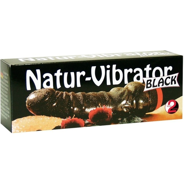 Черный вибратор-реалистик Natur-Vibrator - 17 см - You2Toys. Фотография 3.