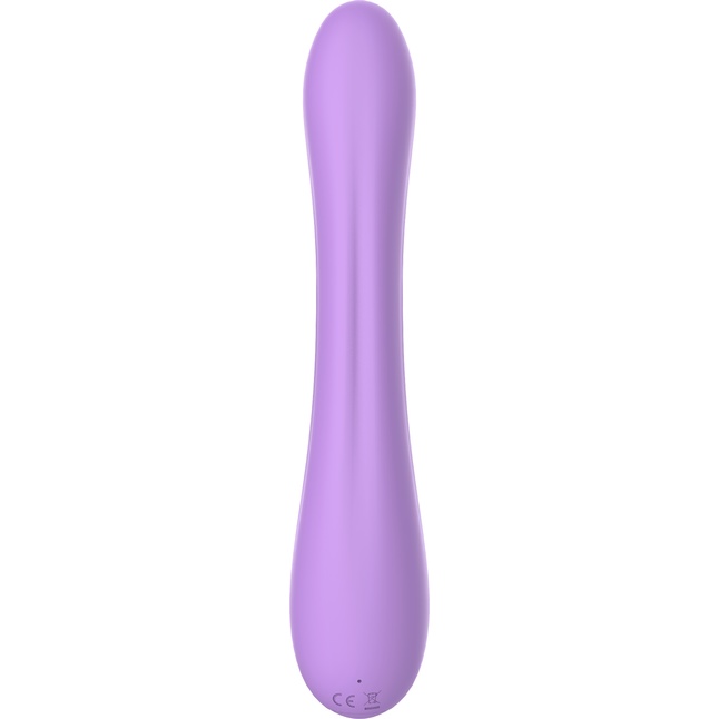 Фиолетовый вибратор-кролик Purple Rain - 23 см - The Candy Shop. Фотография 4.