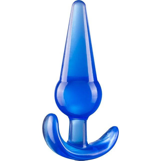 Синяя анальная пробка в форме якоря Large Anal Plug - 12,2 см - B Yours. Фотография 3.