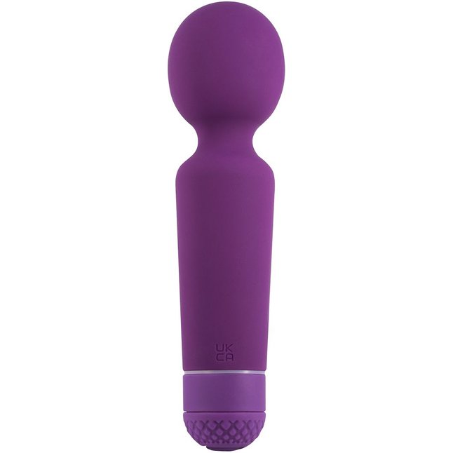 Фиолетовый wand-вибратор - 15,2 см