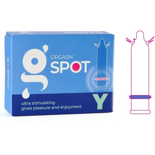 Стимулирующая насадка G-Spot Y - Sitabella condoms