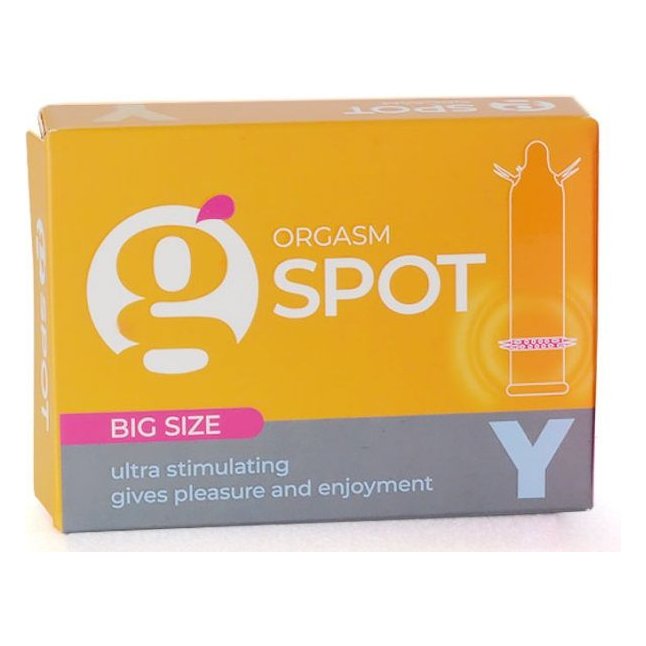 Стимулирующая насадка G-Spot Y Big size - Sitabella condoms. Фотография 3.