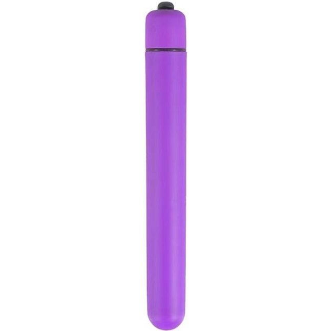 Фиолетовая удлиненная вибропуля - 13 см