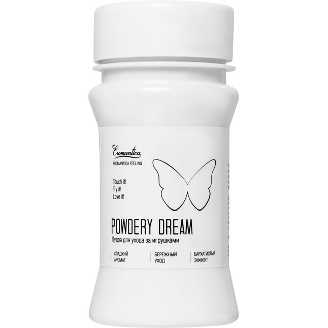 Пудра для ухода за игрушками Powdery Dream с ароматом манго и орхидеи - 40 гр