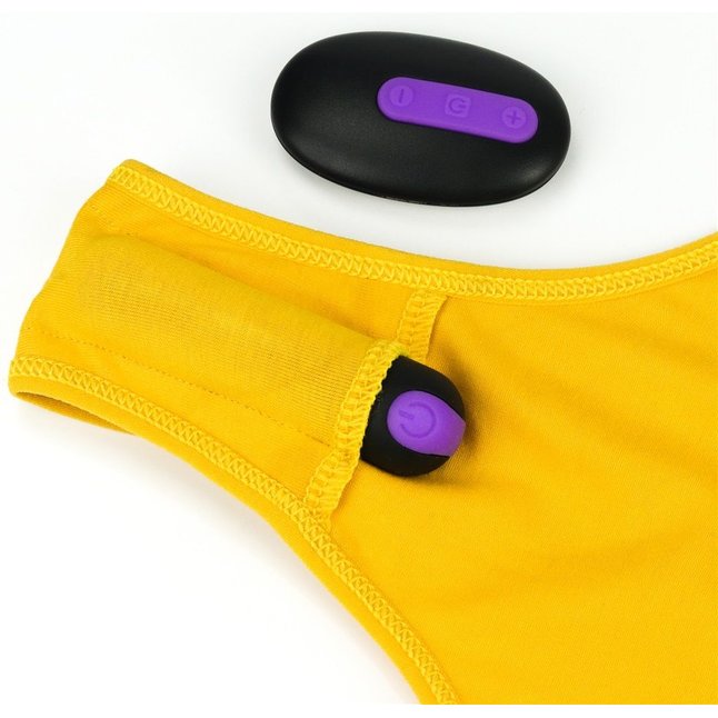 Сексуальные трусики с вибропулей Bitch Vibrating Panties - Size S. Фотография 3.