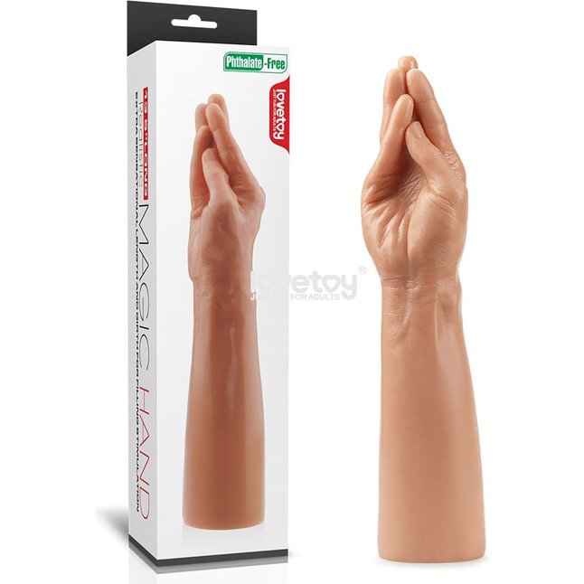 Рука для фистинга 13.5 King Size Realistic Magic Hand - 35 см. Фотография 5.