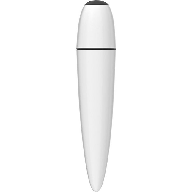 Белый мини-вибратор IJOY Rechargeable Power Play - 10,5 см