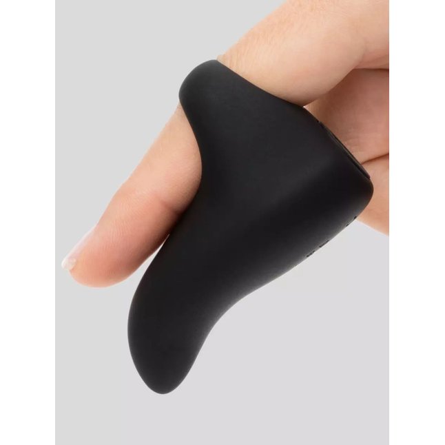 Черный вибратор на палец Sensation Rechargeable Finger Vibrator - Fifty Shades of Grey. Фотография 9.