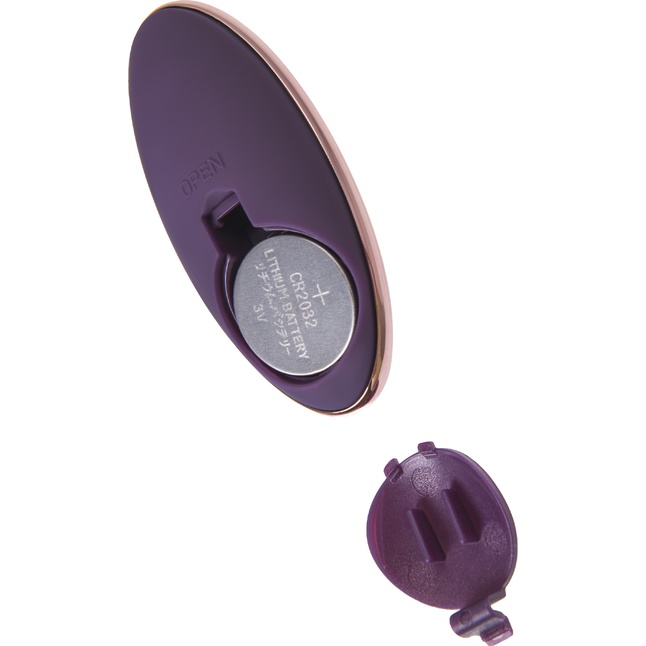 Фиолетовое виброяйцо с имитацией фрикций Bumpy. Фотография 6.