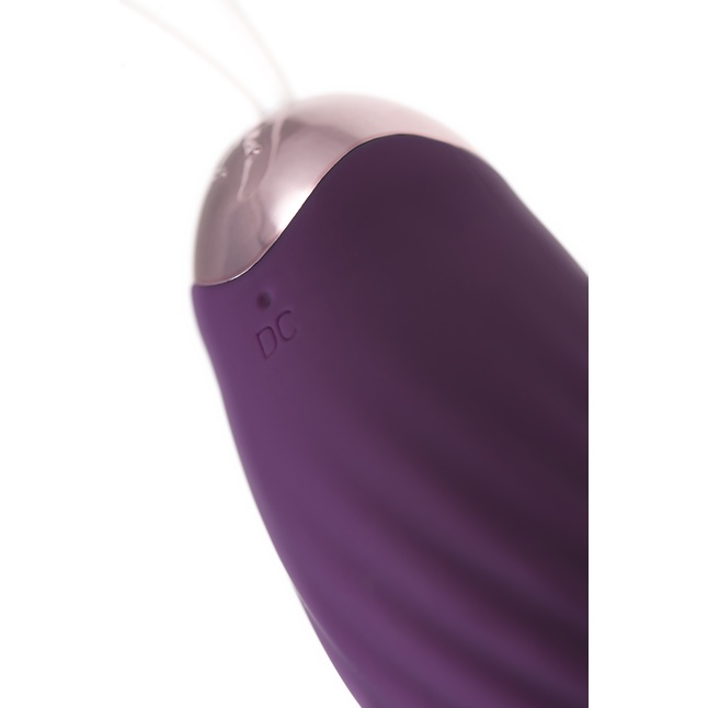 Фиолетовое виброяйцо с имитацией фрикций Bumpy. Фотография 10.