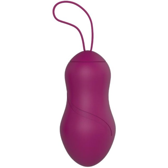 Сливовое вагинальное виброяйцо AN Fruit с пультом ДУ. Фотография 5.