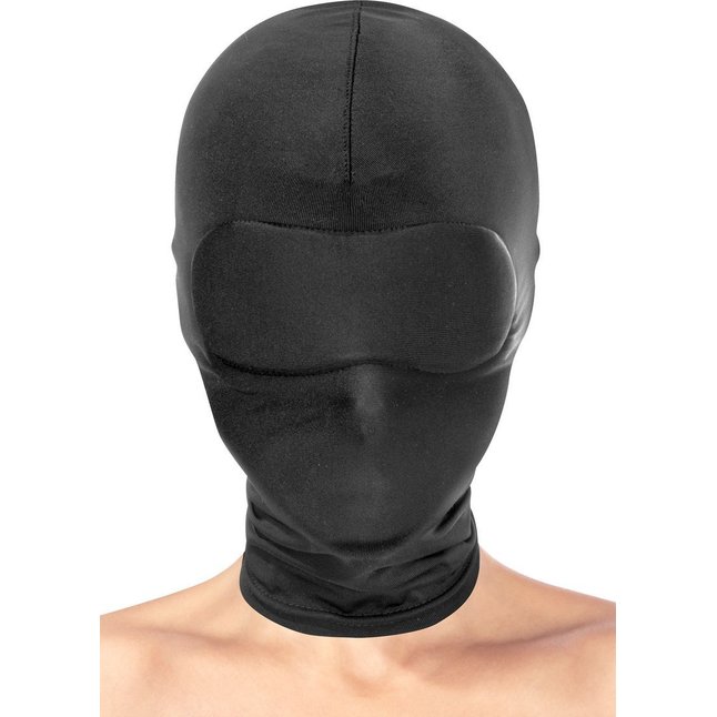 Сплошная маска-шлем с имитацией повязки для глаз. Фотография 5.