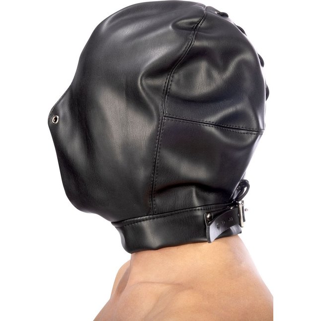 Маска-шлем на голову с отверстиями для дыхания. Фотография 5.