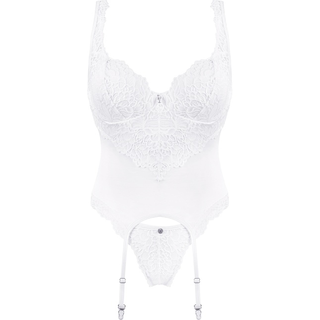 Пикантный корсаж Amor blanco - Sexy. Фотография 5.