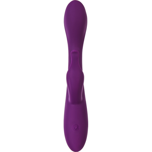 Фиолетовый вибратор-кролик G-Spotter - 19,5 см. Фотография 5.