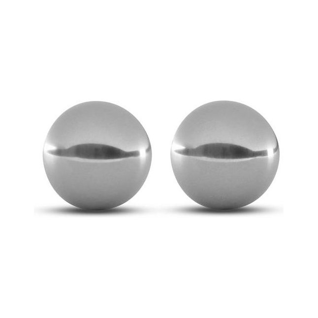 Серебристые вагинальные шарики Gleam Stainless Steel Kegel Balls - B Yours