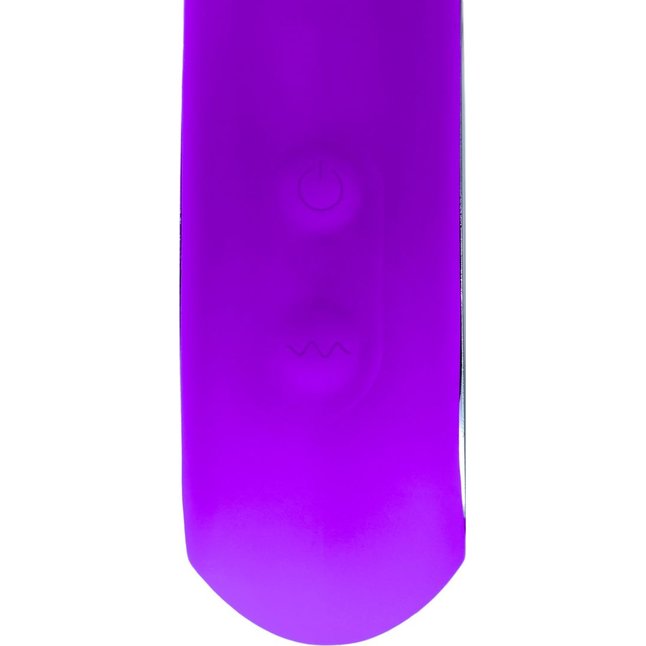 Фиолетовый вибратор-кролик Mrs. Jia - 20 см. Фотография 4.