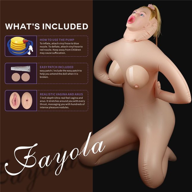 Надувная секс-кукла Fayola. Фотография 3.