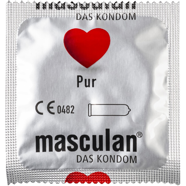 Супертонкие презервативы Masculan Pur - 3 шт. Фотография 5.