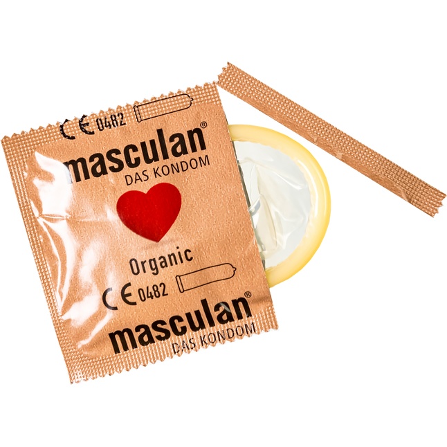Экологически чистые презервативы Masculan Organic - 3 шт. Фотография 5.