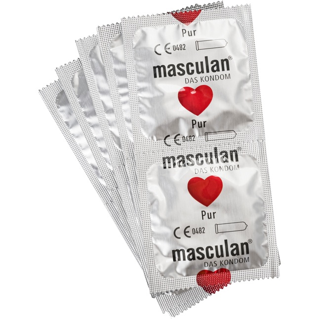 Супертонкие презервативы Masculan Pur - 10 шт. Фотография 5.