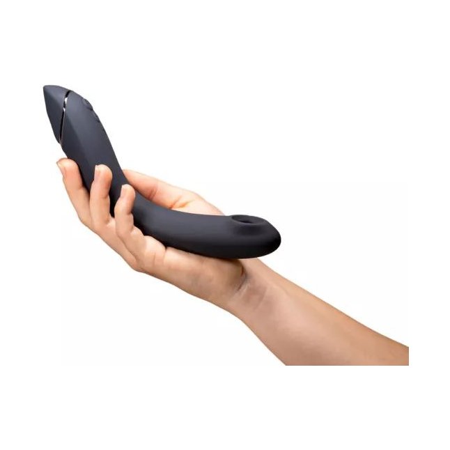 Темно-серый стимулятор G-точки Womanizer OG c технологией Pleasure Air и вибрацией - 17,7 см. Фотография 9.