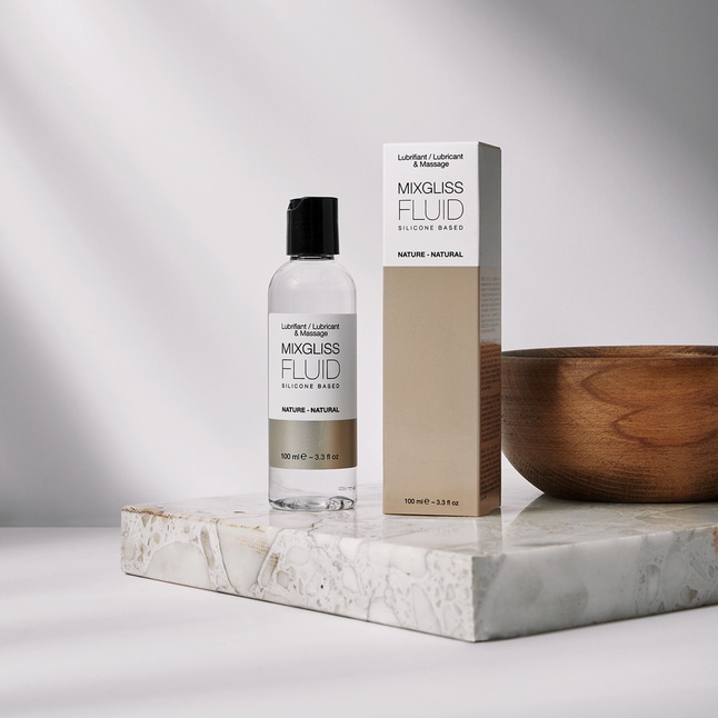 Смазка на силиконовой основе Mixgliss Fluid - 50 мл. Фотография 2.