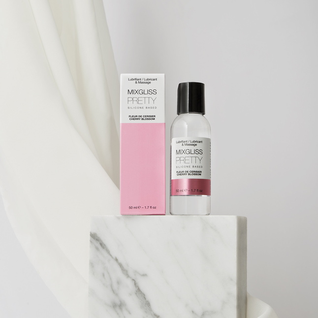 Смазка на силиконовой основе Mixgliss Pretty - 50 мл. Фотография 2.
