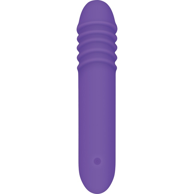 Фиолетовый светящийся G-стимулятор The G-Rave - 15,1 см. Фотография 6.