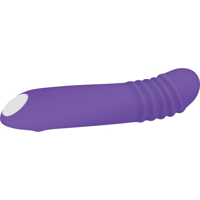 Фиолетовый светящийся G-стимулятор The G-Rave - 15,1 см. Фотография 7.