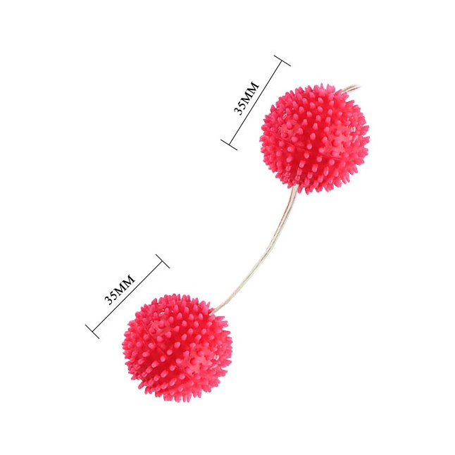 Вибрирующие вагинальные шарики розового цвета. Фотография 3.