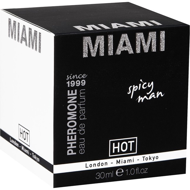 Мужские духи с феромонами Miami Spisy Man - 30 мл. Фотография 2.