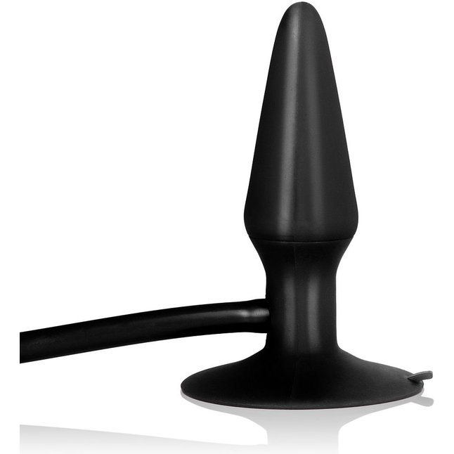 Чёрный анальный расширитель Booty Call Booty Pumper Small - 9,5 см - Booty Call. Фотография 3.