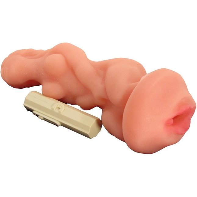 Мастурбатор-вагина в форме женщины, с вибрацией