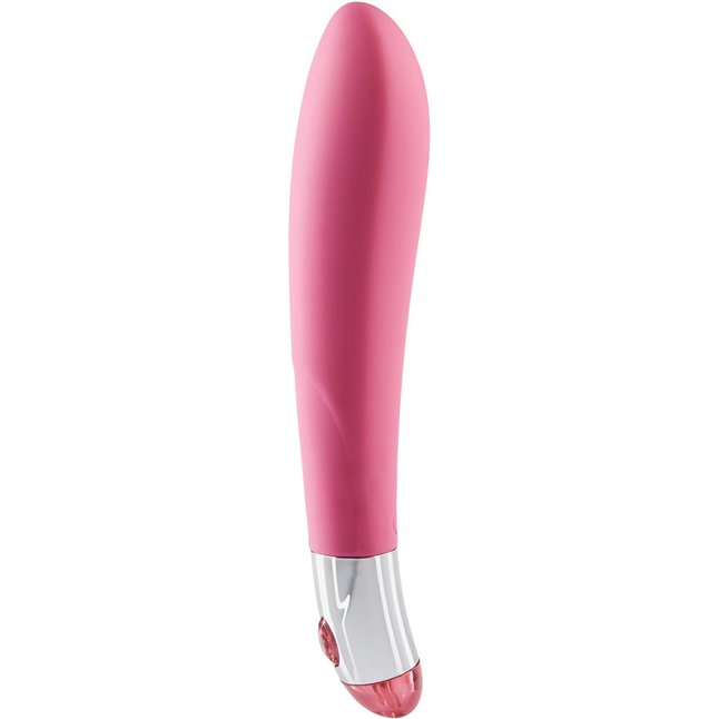 Розовый вибратор Lovely Vibes Elegant - 18,5 см
