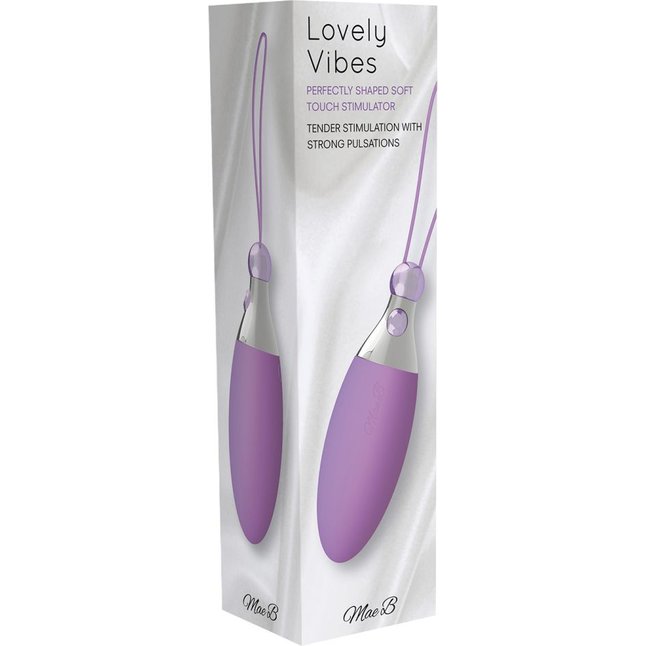 Фиолетовый вибростимулятор Lovely Vibes Stimulator - 11 см. Фотография 3.