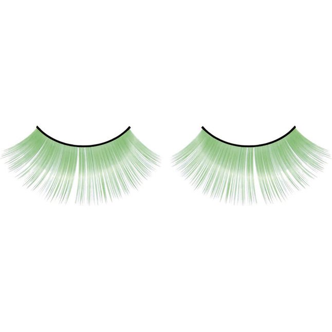Зеленые пушистые ресницы - Eyelashes Collection