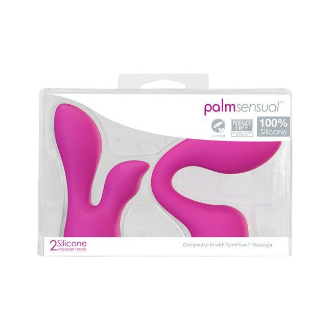 Набор розовых насадок для массажера PalmPower Massager - Palmpower