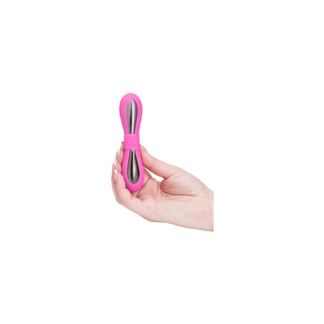 Розовый мини-вибратор My Vibe - 12,5 см - Kanikule basics. Фотография 2.