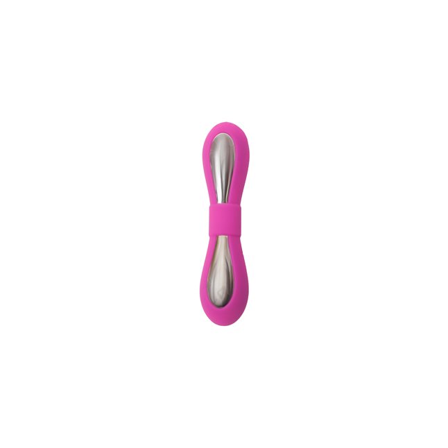 Розовый мини-вибратор My Vibe - 12,5 см - Kanikule basics